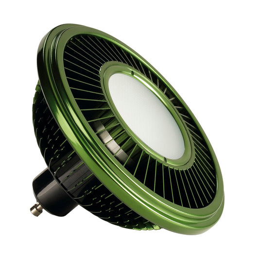 SLV LED ES111 Leuchtmittel, grün, 17W, 140°, 2700K, dimmbar