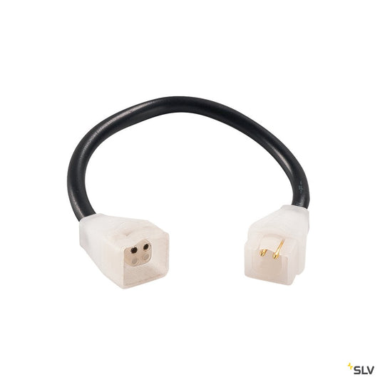 SLV VERBINDER, für DELF D Lichtbalken, einfarbig, 12cm, max.50W