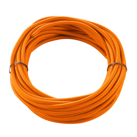 SLV Textilkabel, 3-polig, 10m, orange