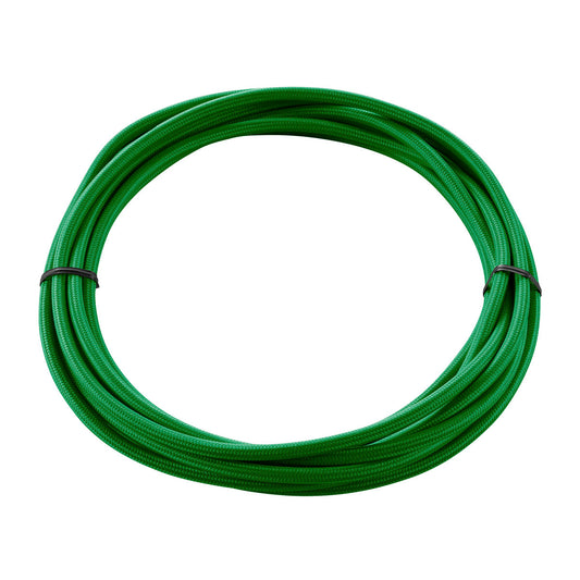 SLV TEXTILKABEL, 3-polig, 5 m, grün