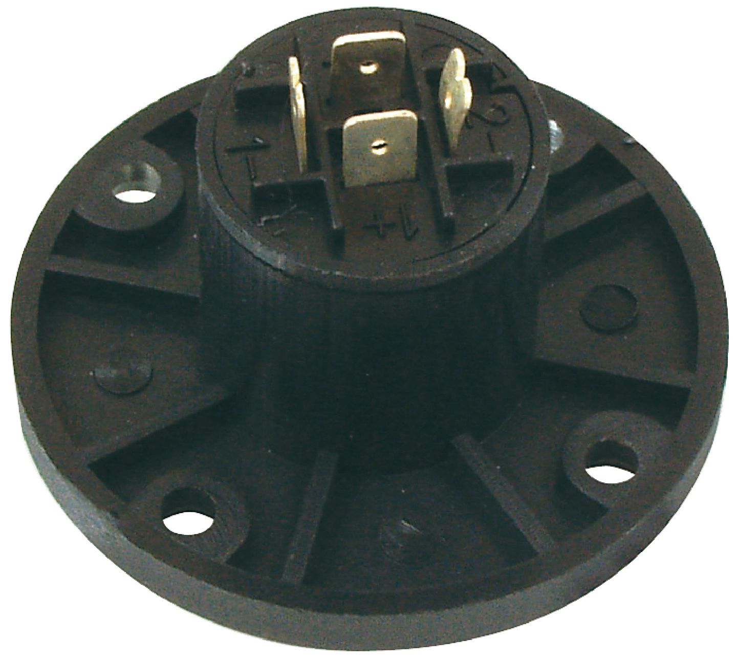 Valueline Stecker Speaker 4-Pin Female PVC Schwarz
