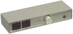 Valueline Analog Audio-Schalter 2x (4x Bananenbuchsen) - 4x Bananenbuchse Silber