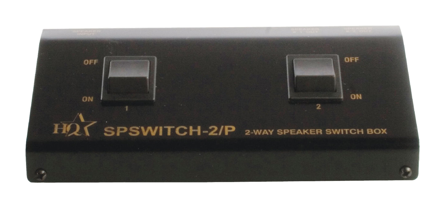 Valueline Analog Audio-Schalter 2x (2x Clip Buchse) - 2x Clip Buchse Schwarz