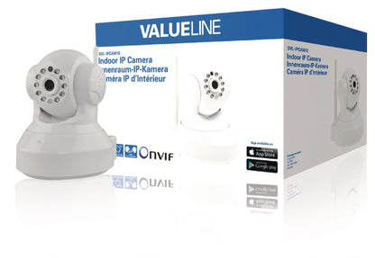 Valueline HD Bewegliche IP-Kamera Innenbereich 720P Weiss