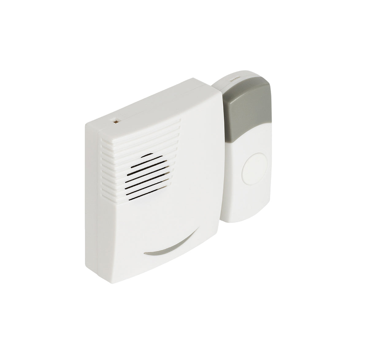 Valueline Funktürklingel mit Batterie 70 dB Weiss/Grau