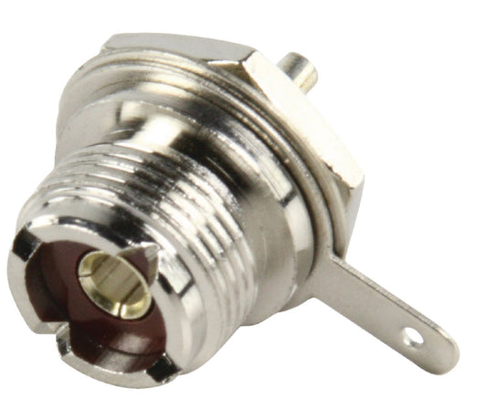 Valueline Stecker UHF Female Metall Silber