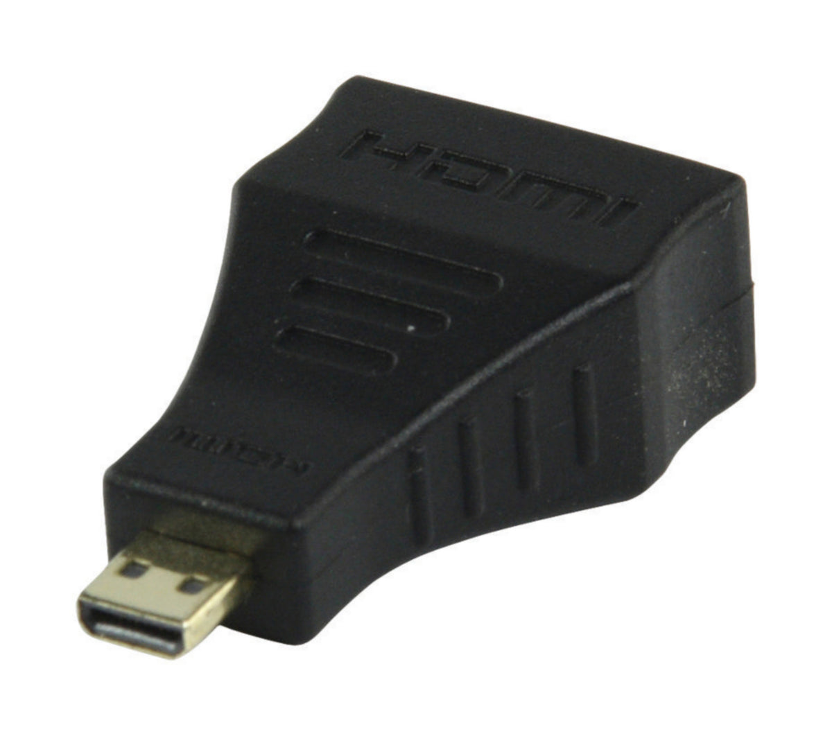 Valueline High-Speed-HDMI mit Ethernet-Adapter HDMI Micro Stecker - HDMI-Buchse Schwarz