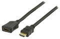 Valueline High Speed HDMI Kabel mit Ethernet HDMI Anschluss - HDMI-Buchse 3.00 m Schwarz