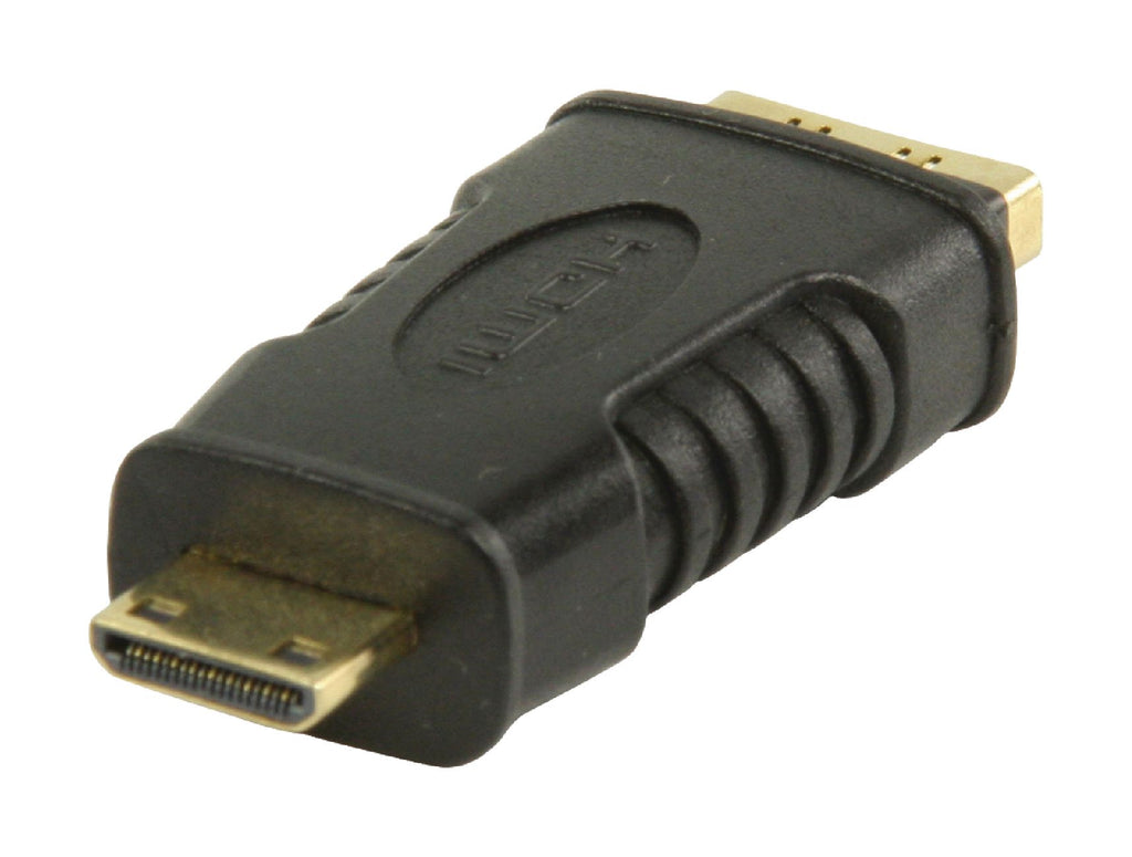 Valueline High-Speed-HDMI mit Ethernet-Adapter HDMI Mini Stecker - HDMI-Buchse Schwarz