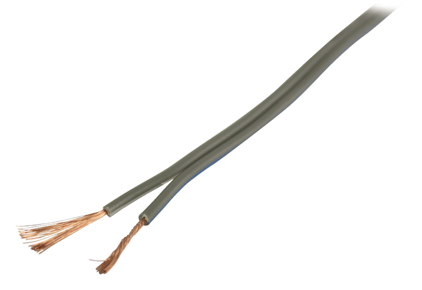 Valueline Lautsprecherkabel auf Rolle 2x 0.75 mm² 100 m Grau