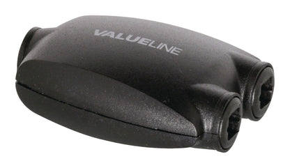 Valueline Digital Audio Splitter Toslink Buchse - 2x Toslink Buchse Schwarz