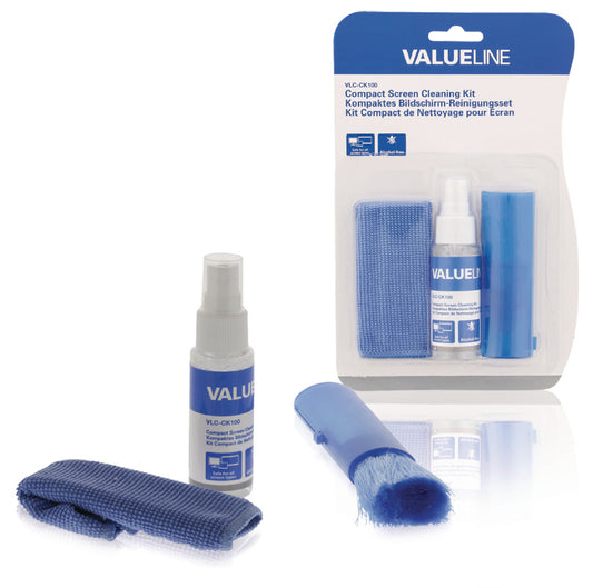Valueline TV & Smart Media Bildschirmreiniger Set 35 ml