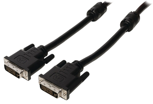 Valueline DVI-Kabel DVI-I 24+5-pol. Stecker - DVI-I 24+5-pol. Stecker 2.00 m Schwarz