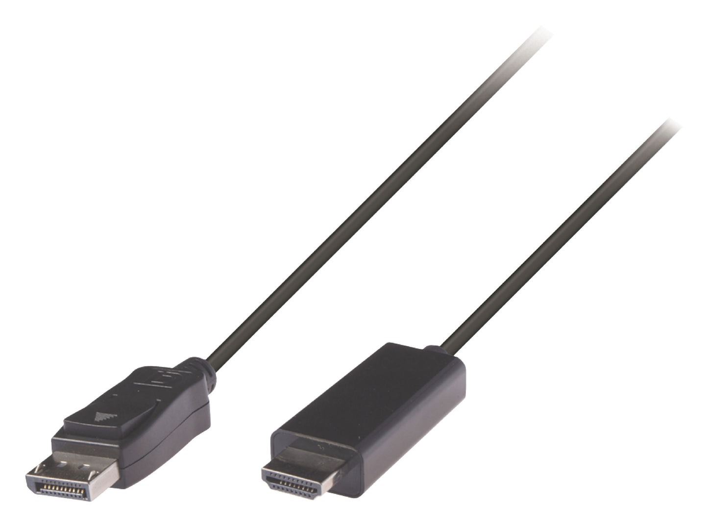 Valueline Displayport-Kabel Displayport male - HDMI Anschluss 2.00 m Schwarz