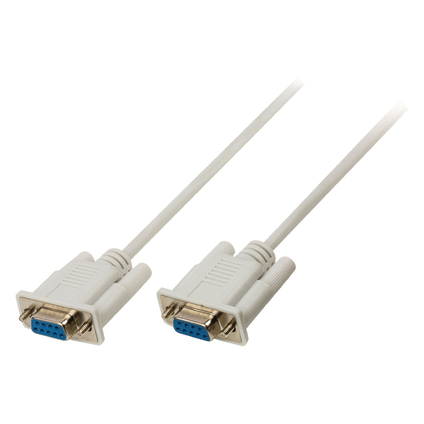 Valueline Serielles Kabel D-Sub Buchse 9-polig - D-Sub Buchse 9-polig 2.00 m Elfenbein