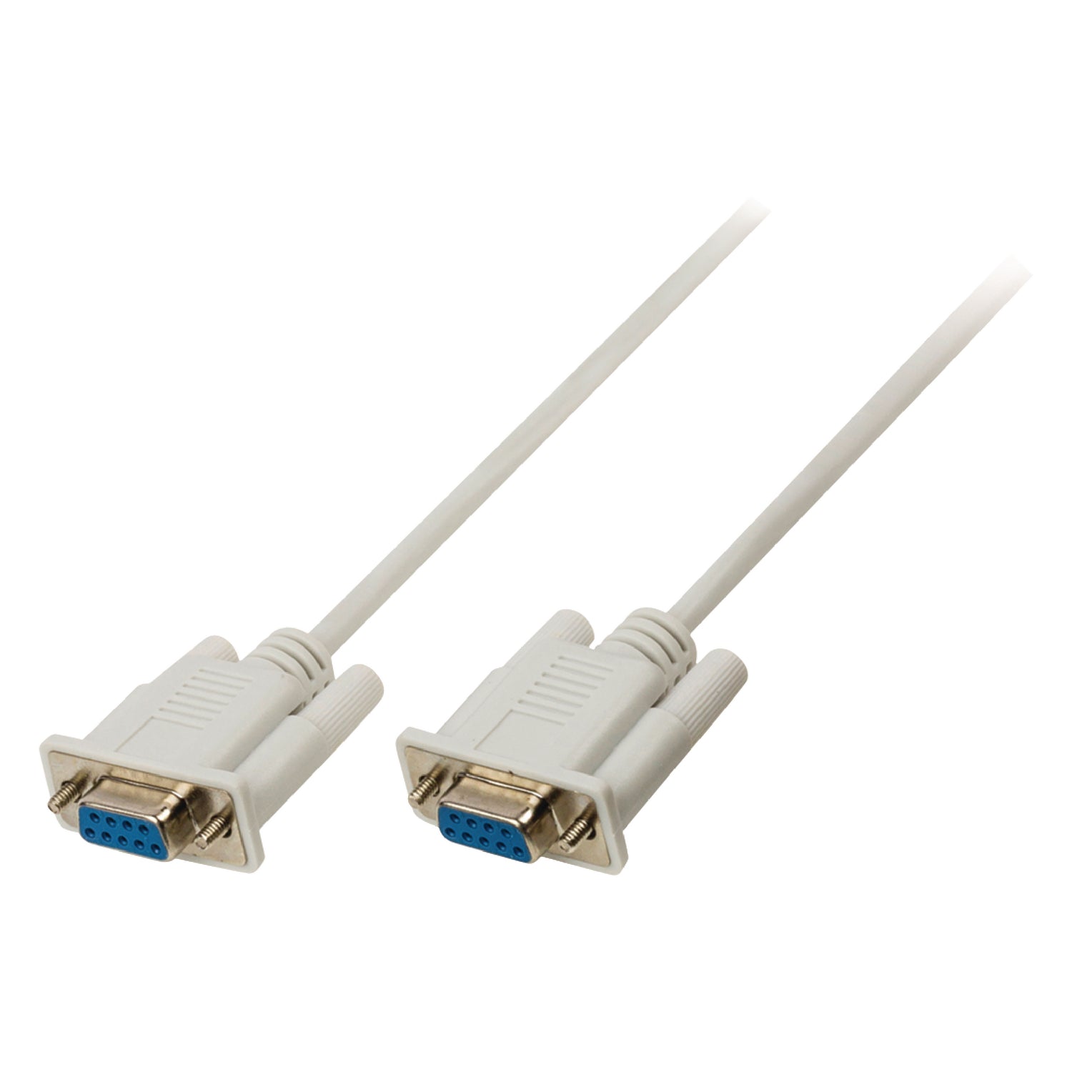 Valueline Serielles Kabel D-Sub Buchse 9-polig - D-Sub Buchse 9-polig 2.00 m Elfenbein
