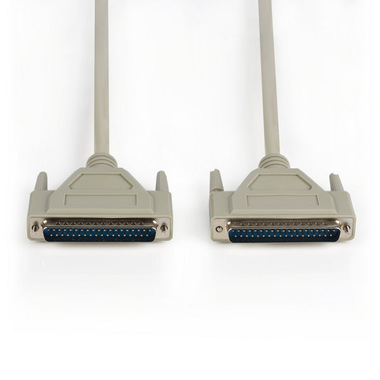 Valueline Serielles Kabel D-Sub Stecker 37-polig - D-Sub Stecker 37-polig 1.00 m Elfenbein