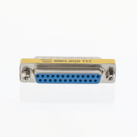 Valueline Seriell Adapter D-Sub Stecker 25-polig - D-Sub Buchse 25-polig Metall