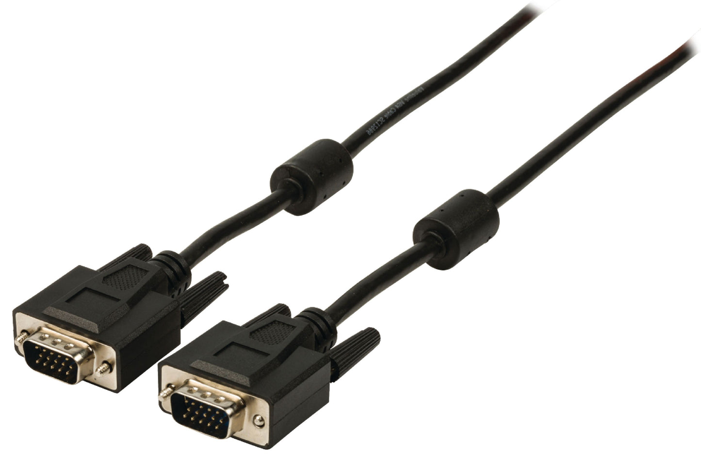 Valueline VGA-Kabel VGA male - VGA male 5.00 m Schwarz
