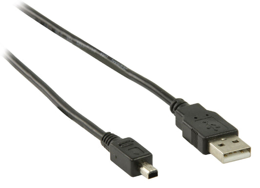 Valueline USB 2.0 Kabel USB A male - Mitsumi 4-pol. male 2.00 m Schwarz