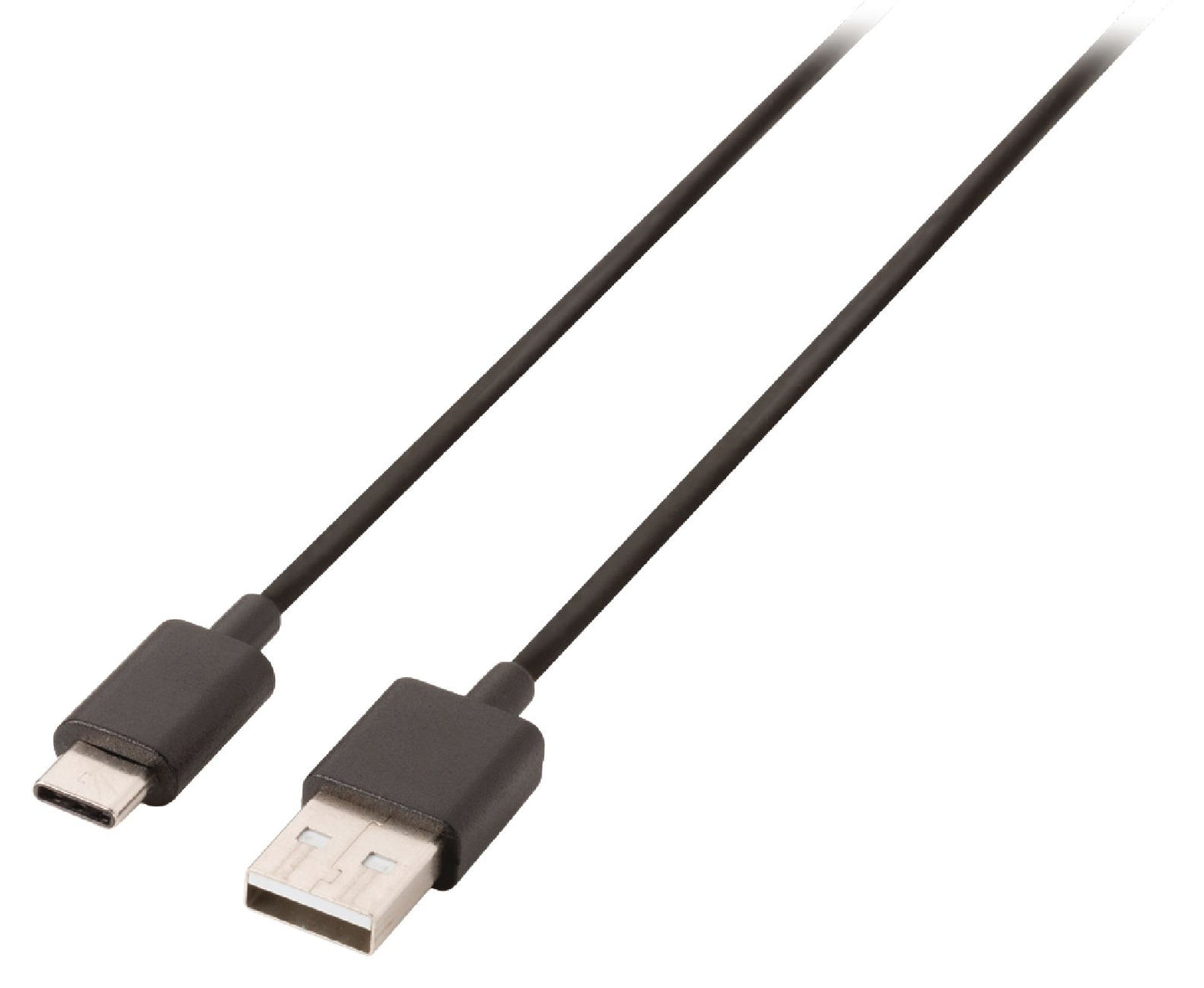 Valueline USB 2.0 Kabel USB-C male - USB A male 1.00 m Schwarz