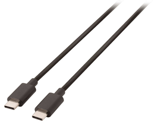Valueline USB 2.0 Kabel USB-C male - USB-C male 1.00 m Schwarz
