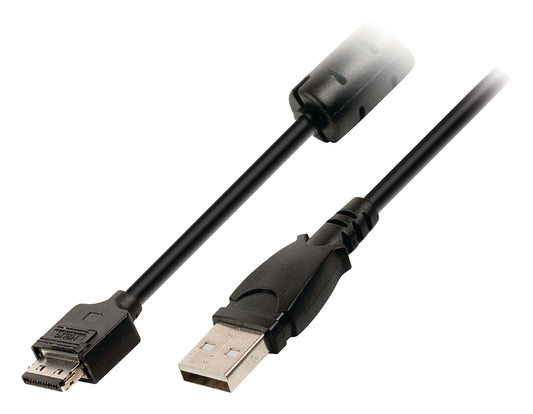 Valueline USB 2.0 Kabel USB A male - Canon 12-pol. Stecker 2.00 m Schwarz
