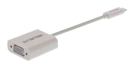 Valueline Adapter USB-C male - VGA female Weiss