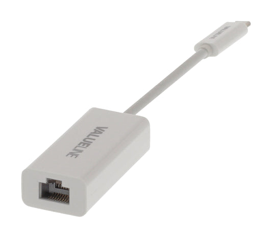 Valueline Adapter USB-C male - RJ45 (8P8C) female Weiss