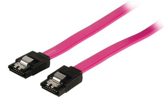 Valueline SATA 3 Gb/s-Kabel Intern SATA 7-pol. female - SATA 7-pol. female 0.50 m Rot