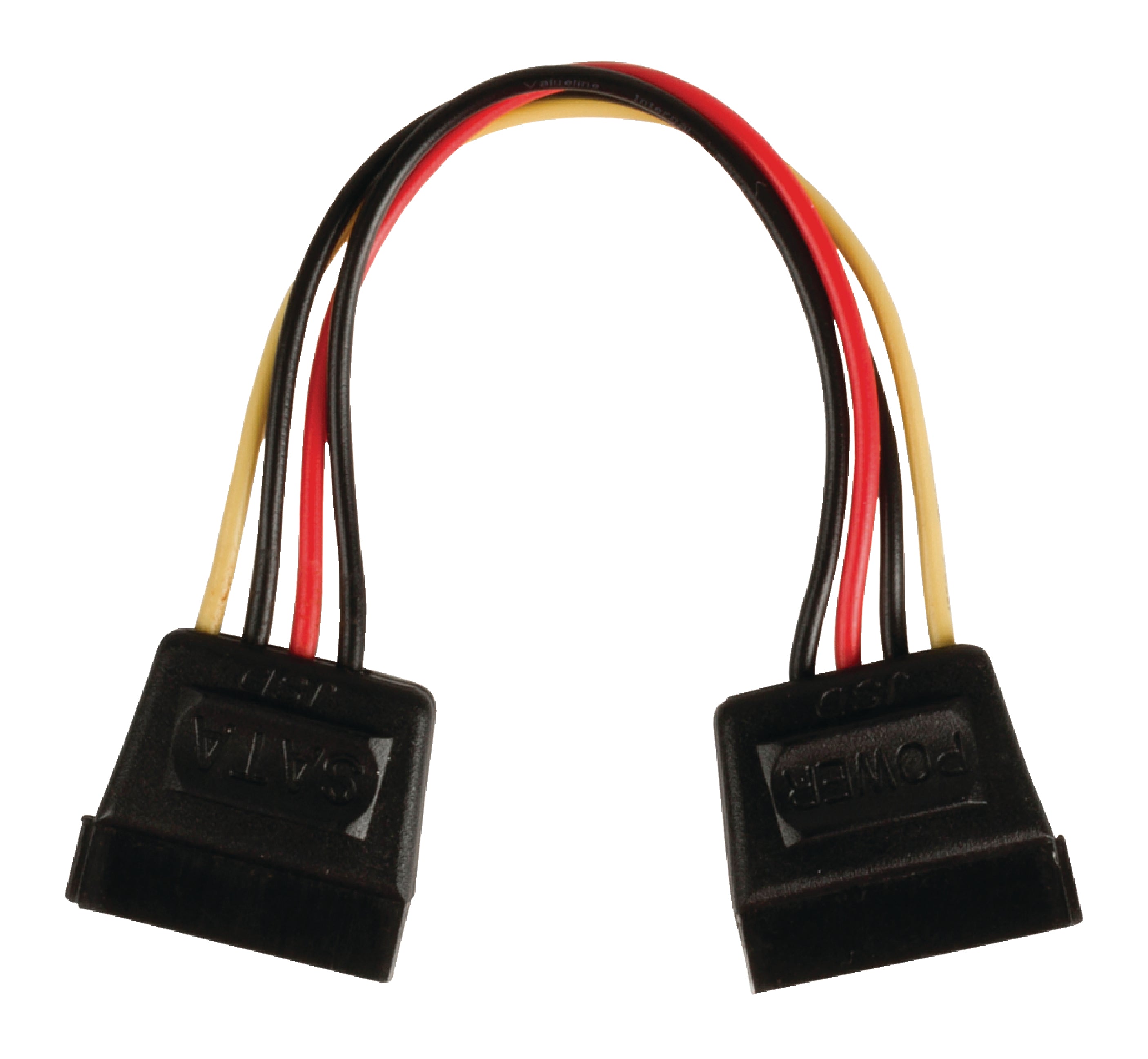 Valueline Interne Stromkabel SATA 15-pol. female - SATA 15-pol. female 0.15 m