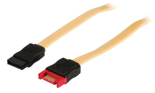 Valueline SATA 6 Gb/s Kabel Intern SATA 7-pol. female - SATA 7-pol. male 0.50 m Gelb