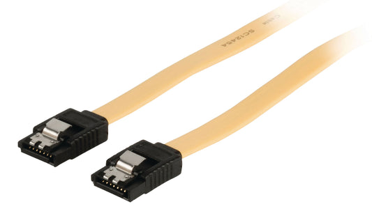Valueline SATA 6 Gb/s Kabel Intern SATA 7-pol. female - SATA 7-pol. female 1.00 m Gelb