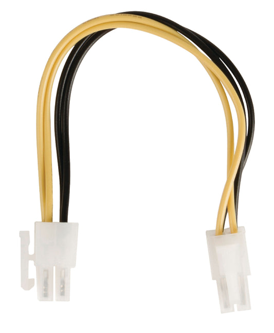 Valueline Interne Stromkabel P4 male - P4 male 0.15 m
