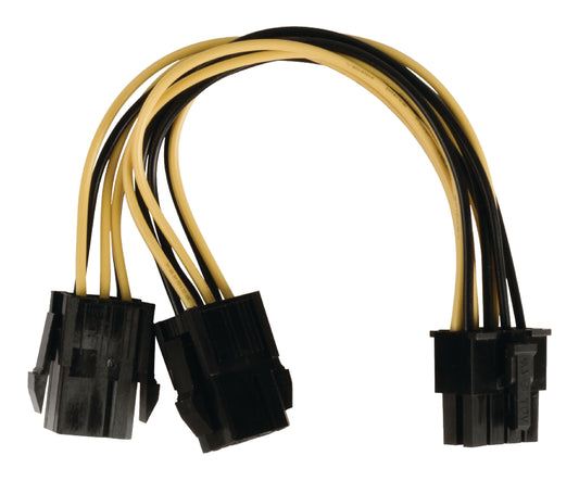 Valueline Interne Stromkabel EPS 8-pol. male - 2x PCI Express Kupplung 0.15 m
