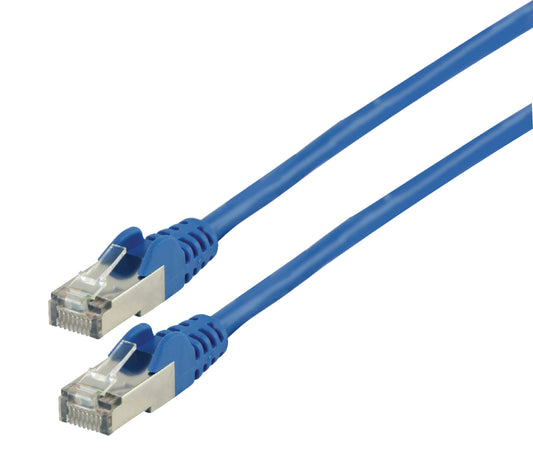 Valueline CAT5e F/UTP-Netzwerkkabel RJ45 (8P8C) male - RJ45 (8P8C) male 10.0 m Blau