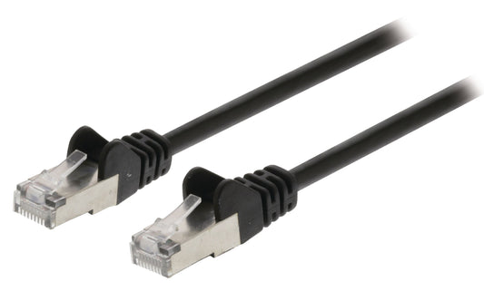 Valueline CAT5e F/UTP-Netzwerkkabel RJ45 (8P8C) male - RJ45 (8P8C) male 5.00 m Schwarz