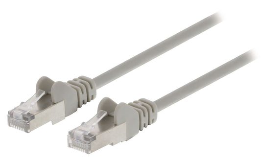 Valueline CAT5e F/UTP-Netzwerkkabel RJ45 (8P8C) male - RJ45 (8P8C) male 1.00 m Grau