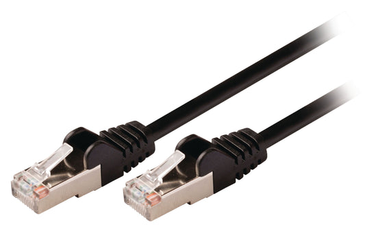 Valueline CAT5e SF/UTP-Netzwerkkabel RJ45 (8P8C) male - RJ45 (8P8C) male 10.0 m Schwarz