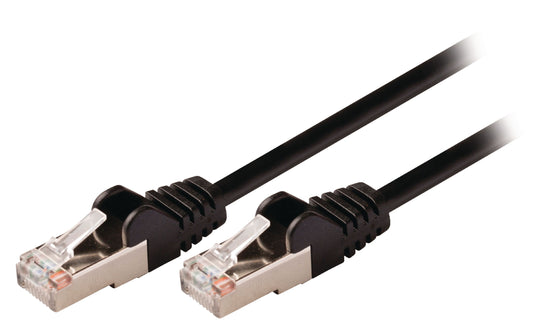 Valueline CAT5e SF/UTP-Netzwerkkabel RJ45 (8P8C) male - RJ45 (8P8C) male 3.00 m Schwarz