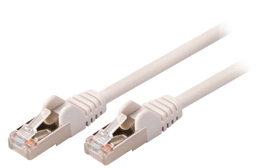 Valueline VLCP85121E05 CAT5e SF/UTP-Netzwerkkabel RJ45 (8P8C) male - RJ45 (8P8C) male 0.50 m Grau