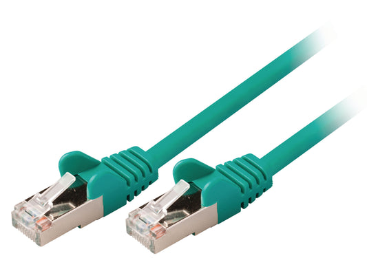 Valueline CAT5e SF/UTP-Netzwerkkabel RJ45 (8P8C) male - RJ45 (8P8C) male 0.50 m Grün