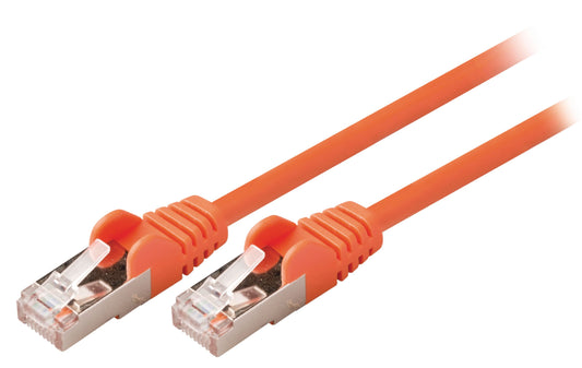 Valueline CAT5e SF/UTP-Netzwerkkabel RJ45 (8P8C) male - RJ45 (8P8C) male 15.0 m Orange