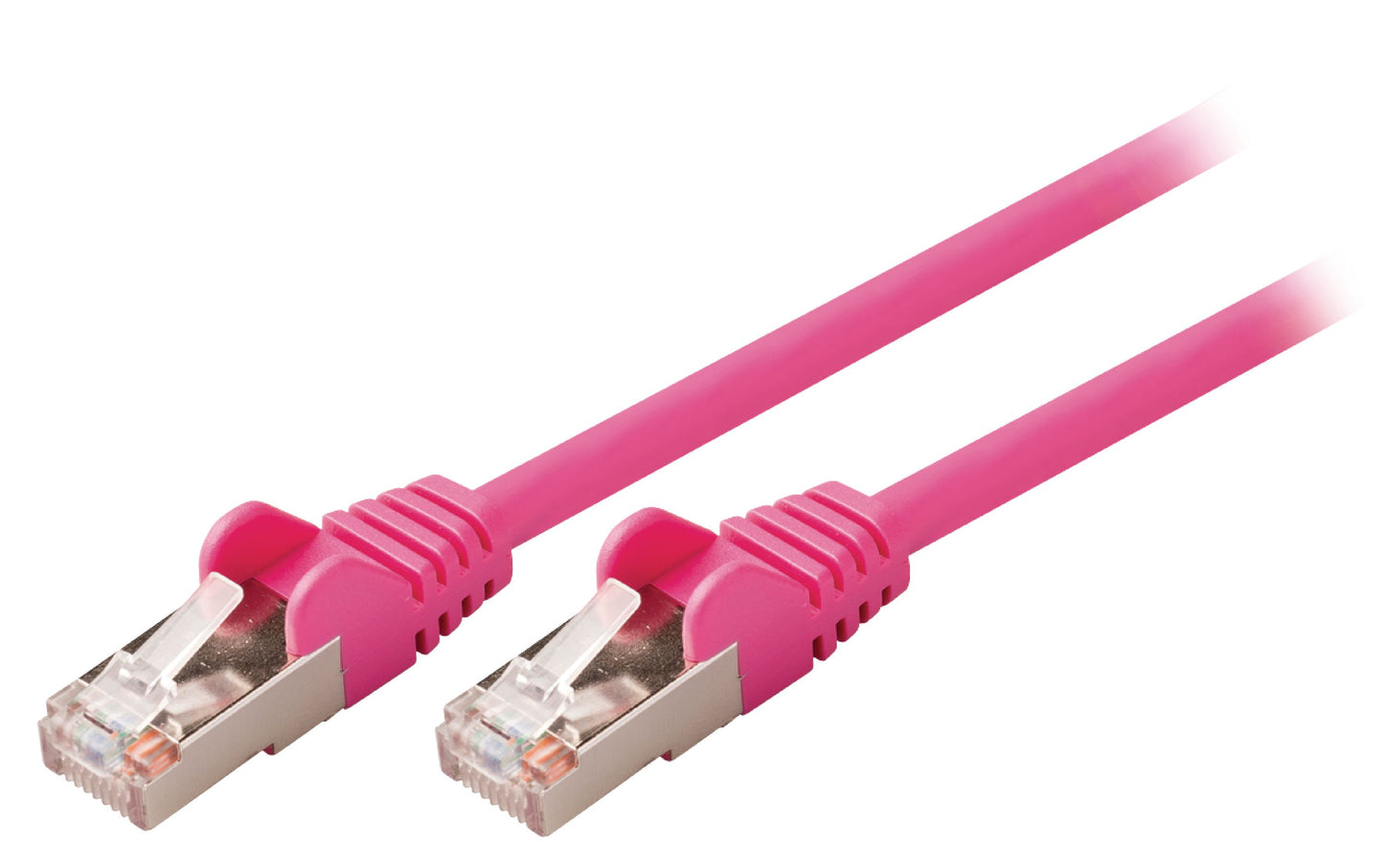 Valueline CAT5e SF/UTP-Netzwerkkabel RJ45 (8P8C) male - RJ45 (8P8C) male 0.25 m Rosa