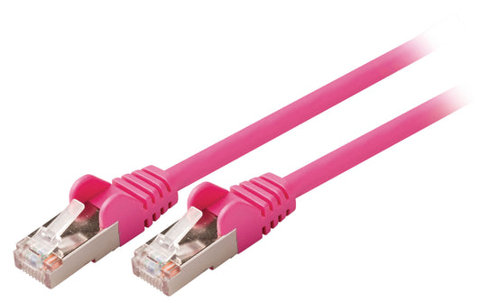 Valueline CAT5e SF/UTP-Netzwerkkabel RJ45 (8P8C) male - RJ45 (8P8C) male 1.50 m Rosa