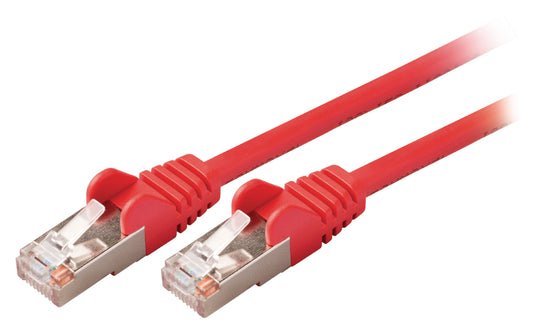 Valueline CAT5e SF/UTP-Netzwerkkabel RJ45 (8P8C) male - RJ45 (8P8C) male 10.0 m Rot