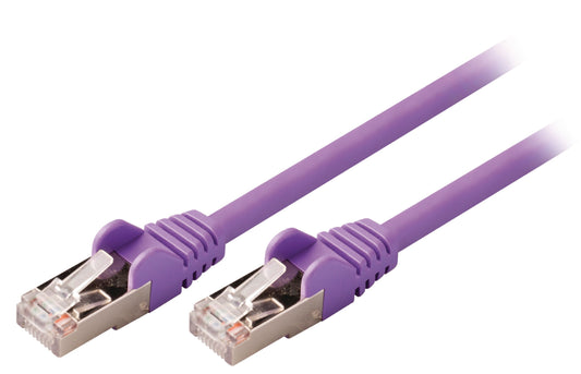 Valueline CAT5e SF/UTP-Netzwerkkabel RJ45 (8P8C) male - RJ45 (8P8C) male 10.0 m Lila