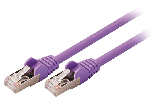 Valueline CAT5e SF/UTP-Netzwerkkabel RJ45 (8P8C) male - RJ45 (8P8C) male 1.50 m Lila