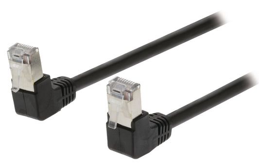 Valueline CAT5e SF/UTP-Netzwerkkabel RJ45 (8P8C) male - RJ45 (8P8C) male 1.00 m Schwarz