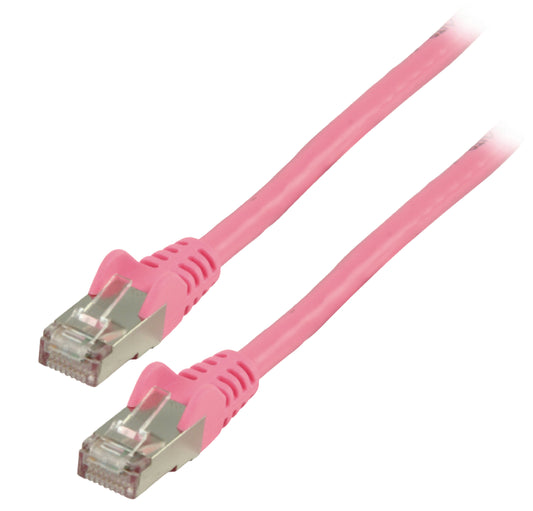 Valueline CAT6 F/UTP-Netzwerkkabel RJ45 (8P8C) male - RJ45 (8P8C) male 0.25 m Rosa